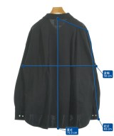 MIDIUMISOLID（ミディウミソリッド）カジュアルシャツ 黒 サイズ:F レディース/2200627670107