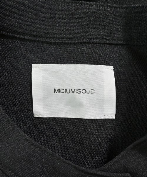 MIDIUMISOLID（ミディウミソリッド）ワンピース 黒 サイズ:F レディース/2200627670480