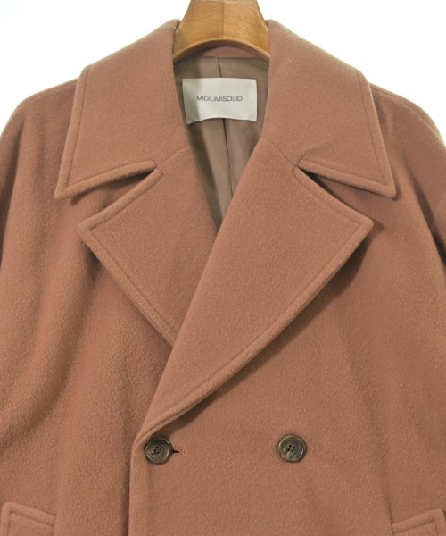 MIDIUMISOLID（ミディウミソリッド）ピーコート オレンジ サイズ:38(M位) レディース/2200641126024