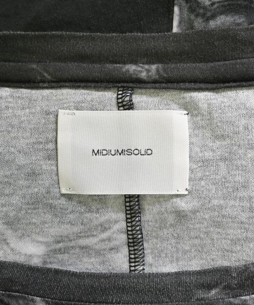 MIDIUMISOLID（ミディウミソリッド）Tシャツ・カットソー 黒 サイズ:F レディース/2200633796211