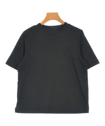 ミディウミソリッド MIDIUMISOLID *デザインヘム長袖Tシャツ*カットソー綿混ブラック黒プルオーバー(1-2411-86)【70L42】 MIDIUMISOLID（ミディウミソリッド）Tシャツ・カットソー 黒