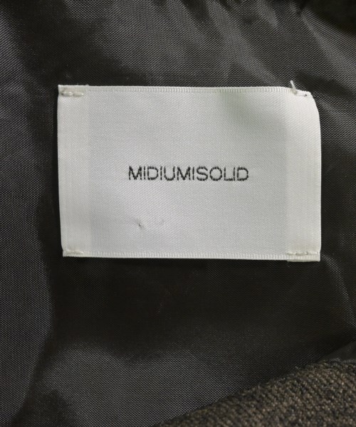 MIDIUMISOLID（ミディウミソリッド）カジュアルシャツ 茶 サイズ:-(L位) レディース/2200621665017