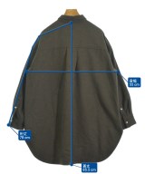 MIDIUMISOLID（ミディウミソリッド）カジュアルシャツ 茶 サイズ:-(L位) レディース/2200621665017