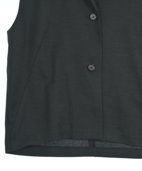 MIDIUMISOLID（ミディウミソリッド）ノーカラージャケット 黒 サイズ:-(M位) レディース/2200623318010