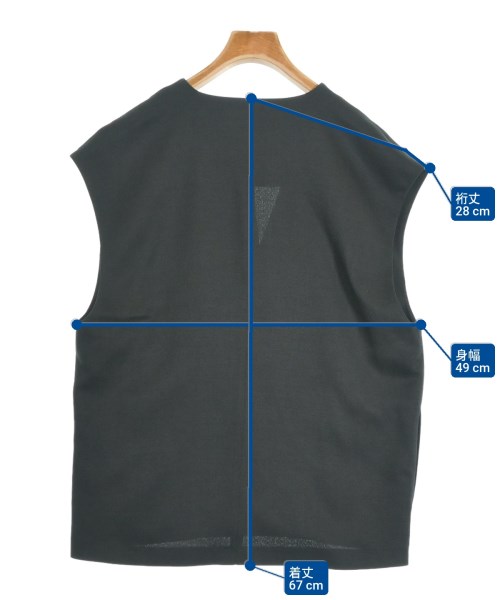 MIDIUMISOLID（ミディウミソリッド）ノーカラージャケット 黒 サイズ:-(M位) レディース/2200623318010