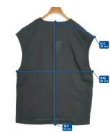 MIDIUMISOLID（ミディウミソリッド）ノーカラージャケット 黒 サイズ:-(M位) レディース/2200623318010