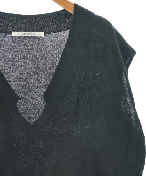 MIDIUMISOLID（ミディウミソリッド）ベスト 黒 サイズ:F レディース/2200611047151