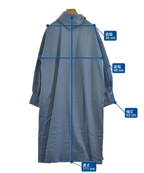 MIDIUMISOLID（ミディウミソリッド）ワンピース 青 サイズ:F レディース/2200615639147