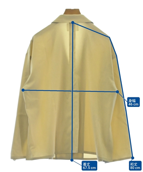 MIDIUMISOLID（ミディウミソリッド）ジャケット ベージュ サイズ:F レディース/2200615639154