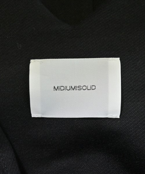 MIDIUMISOLID（ミディウミソリッド）ワンピース 黒 サイズ:F レディース/2200630337035