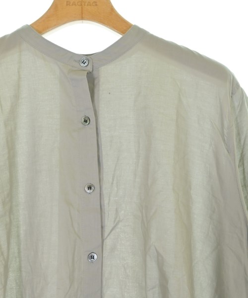 MIDIUMISOLID（ミディウミソリッド）シャツワンピース グレー サイズ:F レディース/2200633465049