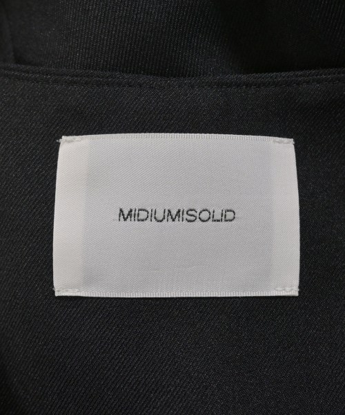 MIDIUMISOLID（ミディウミソリッド）ワンピース 黒 サイズ:-(M位) レディース/2200610802065