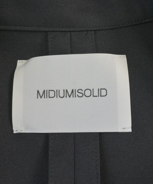 MIDIUMISOLID（ミディウミソリッド）テーラードジャケット 黒 サイズ:F レディース/2200612278042