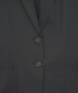 MIDIUMISOLID（ミディウミソリッド）テーラードジャケット 黒 サイズ:F レディース/2200612278042