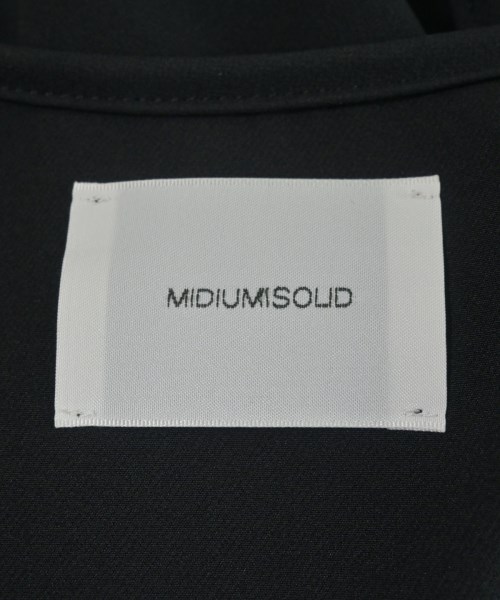 MIDIUMISOLID（ミディウミソリッド）ベスト 黒 サイズ:-(M位) レディース/2200612278073