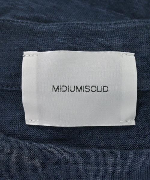 MIDIUMISOLID（ミディウミソリッド）ワンピース 紺 サイズ:F レディース/2200611487056