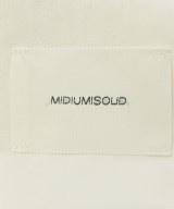 MIDIUMISOLID（ミディウミソリッド）シャツワンピース 白 サイズ:F レディース/2200613481038