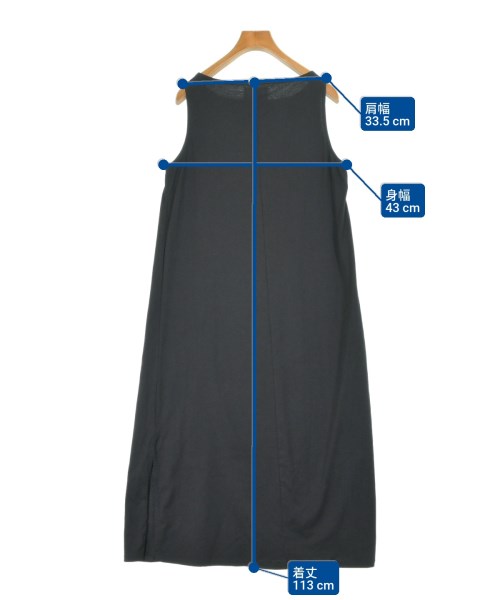 MIDIUMISOLID（ミディウミソリッド）ワンピース 黒 サイズ:-(M位) レディース/2200617487050