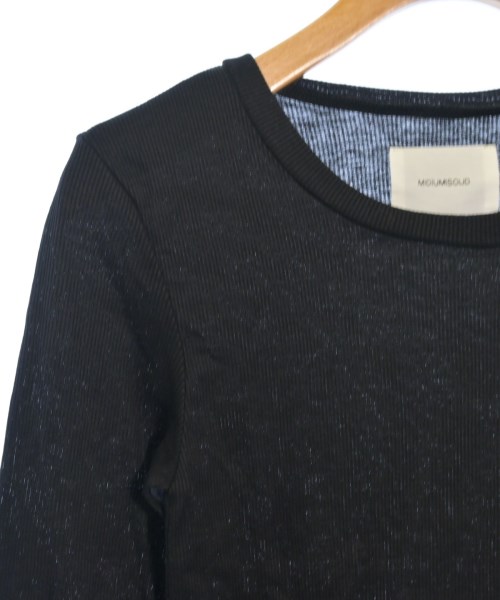 MIDIUMISOLID（ミディウミソリッド）Tシャツ・カットソー 黒 サイズ:-(XS位) レディース/2200617487074