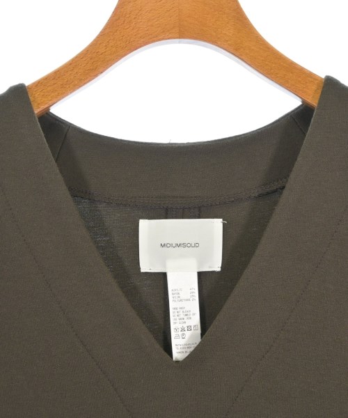 MIDIUMISOLID（ミディウミソリッド）ノースリーブ 茶 サイズ:-(M位) レディース/2200619733049