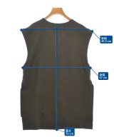 MIDIUMISOLID（ミディウミソリッド）ノースリーブ 茶 サイズ:-(M位) レディース/2200619733049