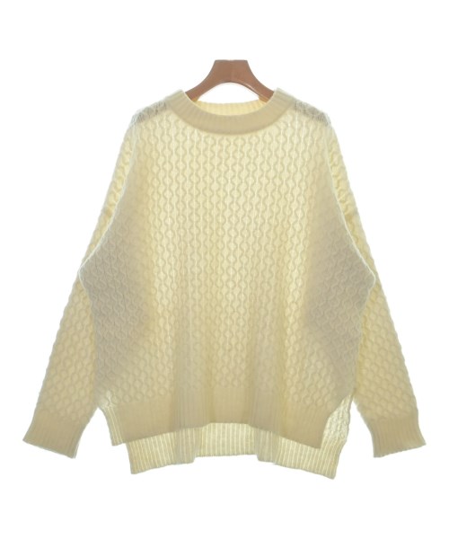 MIDIUMISOLID(ミディウミソリッド)ニット・セーター 白 サイズ:F/2200669497014