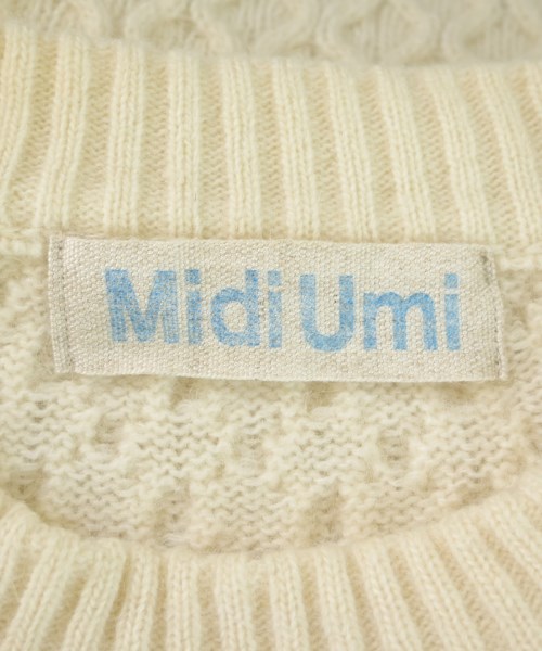 MIDIUMISOLID（ミディウミソリッド）ニット・セーター 白 サイズ:F レディース/2200669497014