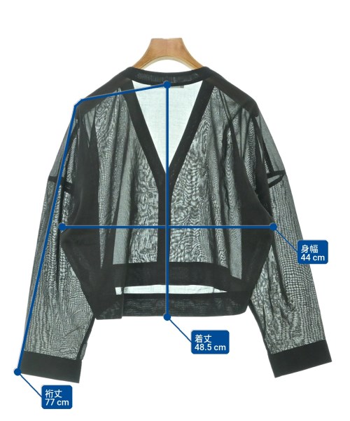 MIDIUMISOLID（ミディウミソリッド）カジュアルシャツ 黒 サイズ:F レディース/2200663178087