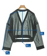 MIDIUMISOLID（ミディウミソリッド）カジュアルシャツ 黒 サイズ:F レディース/2200663178087