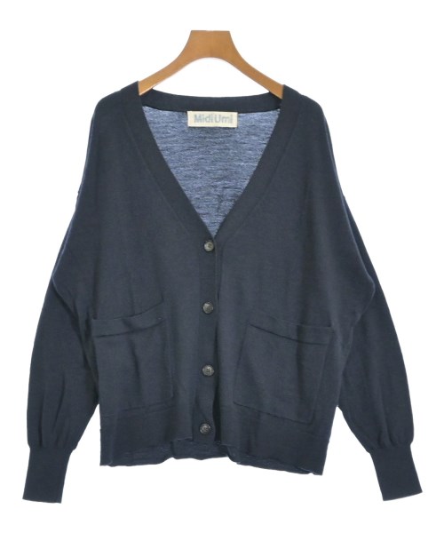 MIDIUMISOLID(ミディウミソリッド)カーディガン 紺 サイズ:-(M位)/2200674462021