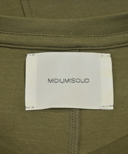 MIDIUMISOLID（ミディウミソリッド）Tシャツ・カットソー 緑 サイズ:F レディース/2200697183071