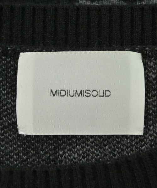 MIDIUMISOLID（ミディウミソリッド）ニット・セーター 黒 サイズ:-(M位) レディース/2200699176132