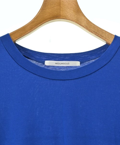 MIDIUMISOLID（ミディウミソリッド）Tシャツ・カットソー 青 サイズ:F レディース/2200699176156