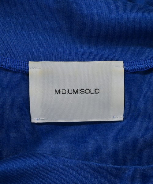 MIDIUMISOLID（ミディウミソリッド）Tシャツ・カットソー 青 サイズ:F レディース/2200699176248