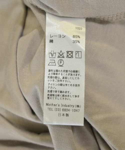 MIDIUMISOLID（ミディウミソリッド）Tシャツ・カットソー ベージュ サイズ:F レディース/2200699395151