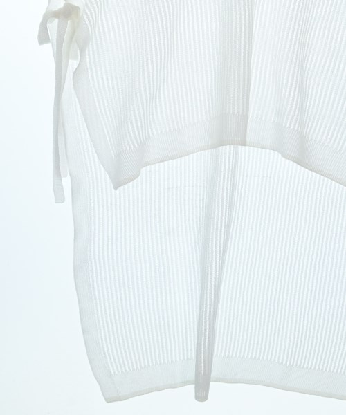 MIDIUMISOLID（ミディウミソリッド）ベスト 白 サイズ:F レディース/2200648147039