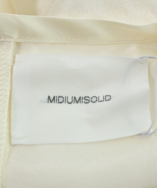 MIDIUMISOLID（ミディウミソリッド）カジュアルシャツ 黄 サイズ:-(M位) レディース/2200648147046