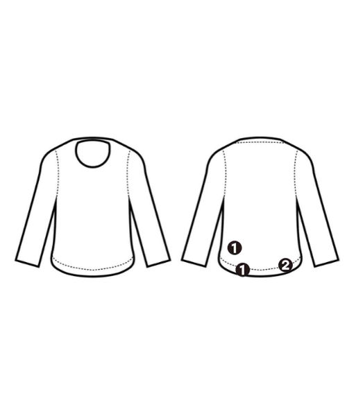 MIDIUMISOLID（ミディウミソリッド）スウェット 青 サイズ:F レディース/2200648147053