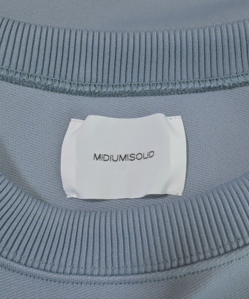 MIDIUMISOLID（ミディウミソリッド）スウェット 青 サイズ:F レディース/2200648147053