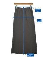 MIDIUMISOLID（ミディウミソリッド）ロング・マキシ丈スカート グレー サイズ:-(M位) レディース/2200651331128