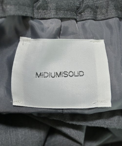 MIDIUMISOLID（ミディウミソリッド）ロング・マキシ丈スカート グレー サイズ:-(M位) レディース/2200653988122