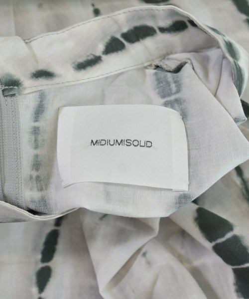 MIDIUMISOLID（ミディウミソリッド）ブラウス グレー サイズ:-(XL位) レディース/2200658084126