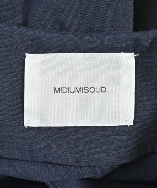 MIDIUMISOLID（ミディウミソリッド）ブラウス 紺 サイズ:F レディース/2200658084157