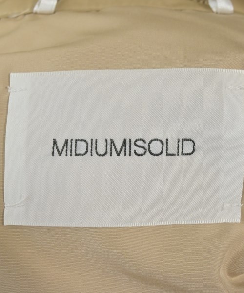 MIDIUMISOLID（ミディウミソリッド）ダウンジャケット/ダウンベスト ベージュ サイズ:F レディース/2200659866028