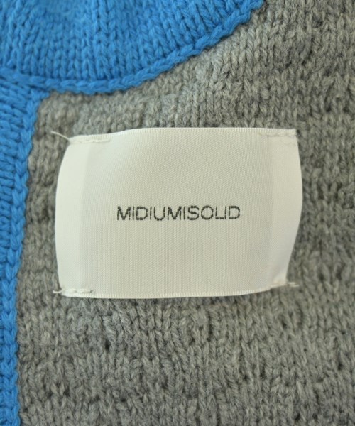MIDIUMISOLID（ミディウミソリッド）ベスト/ノースリーブ グレー サイズ:F レディース/2200660845098