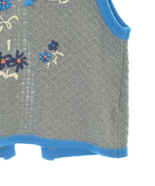 MIDIUMISOLID（ミディウミソリッド）ベスト/ノースリーブ グレー サイズ:F レディース/2200660845098