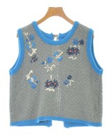 MIDIUMISOLID（ミディウミソリッド）ベスト/ノースリーブ グレー サイズ:F レディース/2200660845098