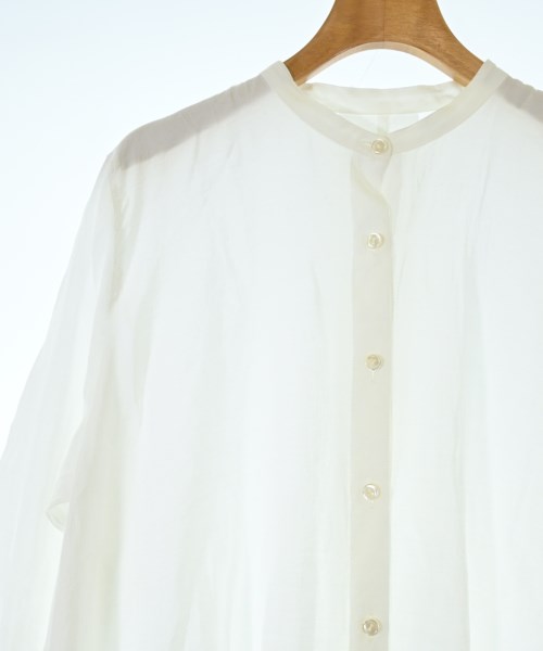 MIDIUMISOLID（ミディウミソリッド）シャツワンピース 白 サイズ:F レディース/2200661751015