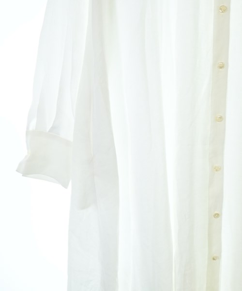 MIDIUMISOLID（ミディウミソリッド）シャツワンピース 白 サイズ:F レディース/2200661751015