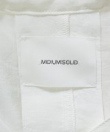 MIDIUMISOLID（ミディウミソリッド）シャツワンピース 白 サイズ:F レディース/2200661751015